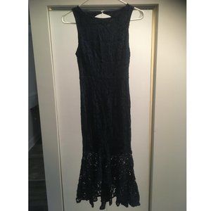 LuLu’s Navy Lace Dress size: XS